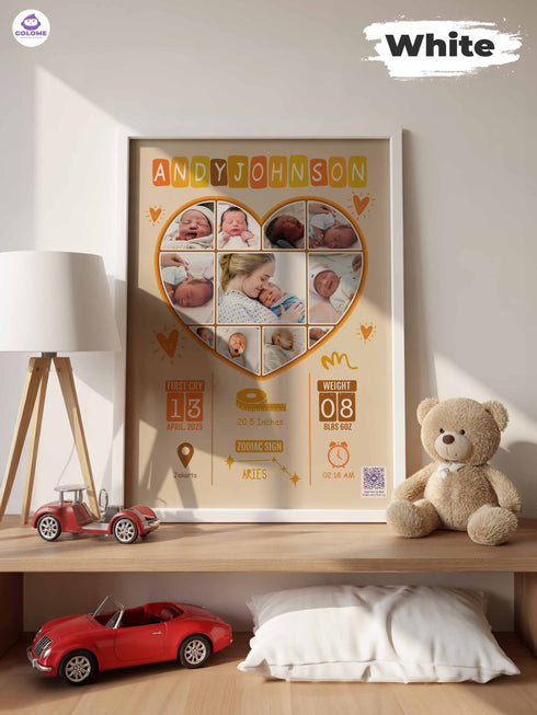 Baby Sunshine Poster Bundle – Personalized Newborn Wall Art & Keepsake
